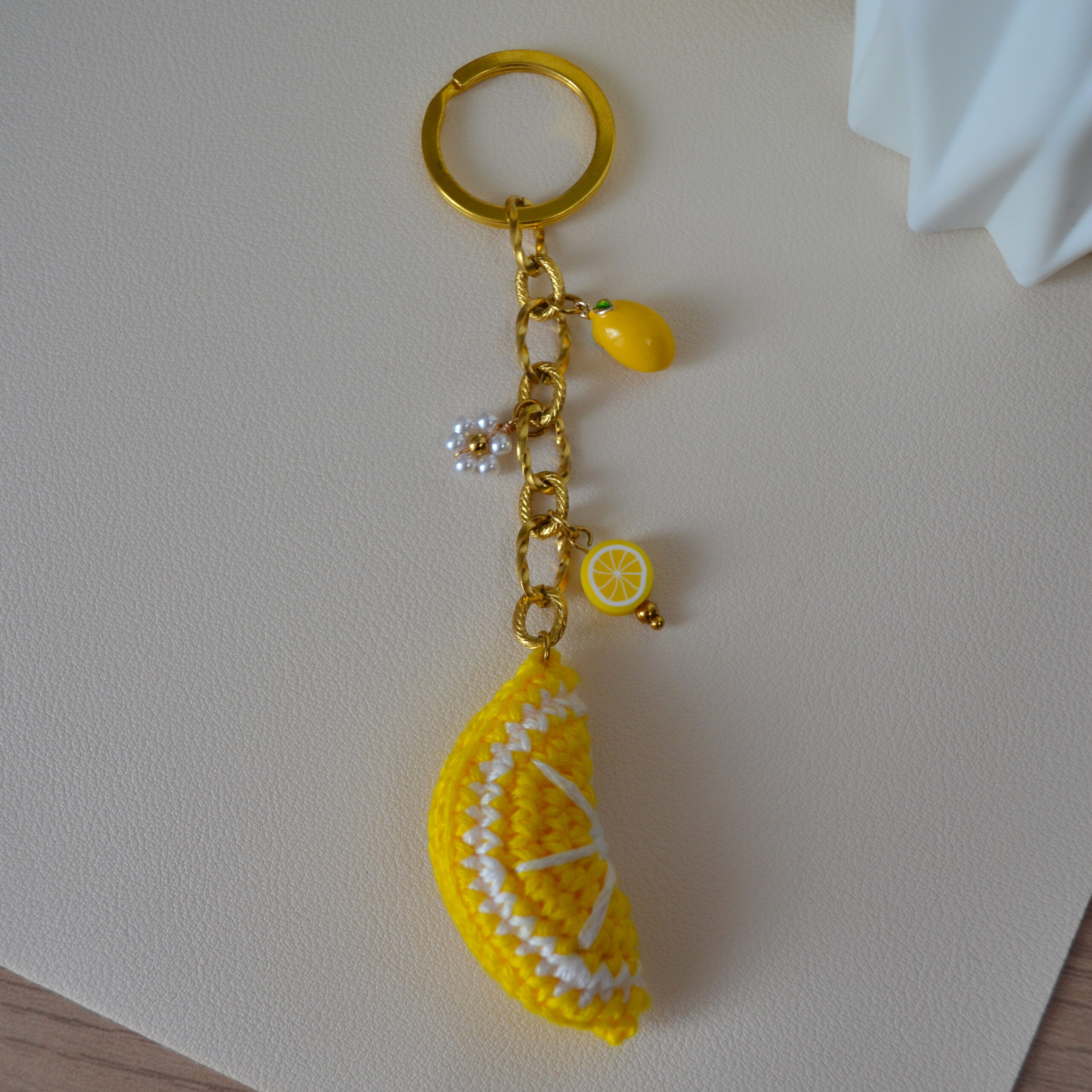 Porte-clé fruité et bijou de sac - Dolce Agrume