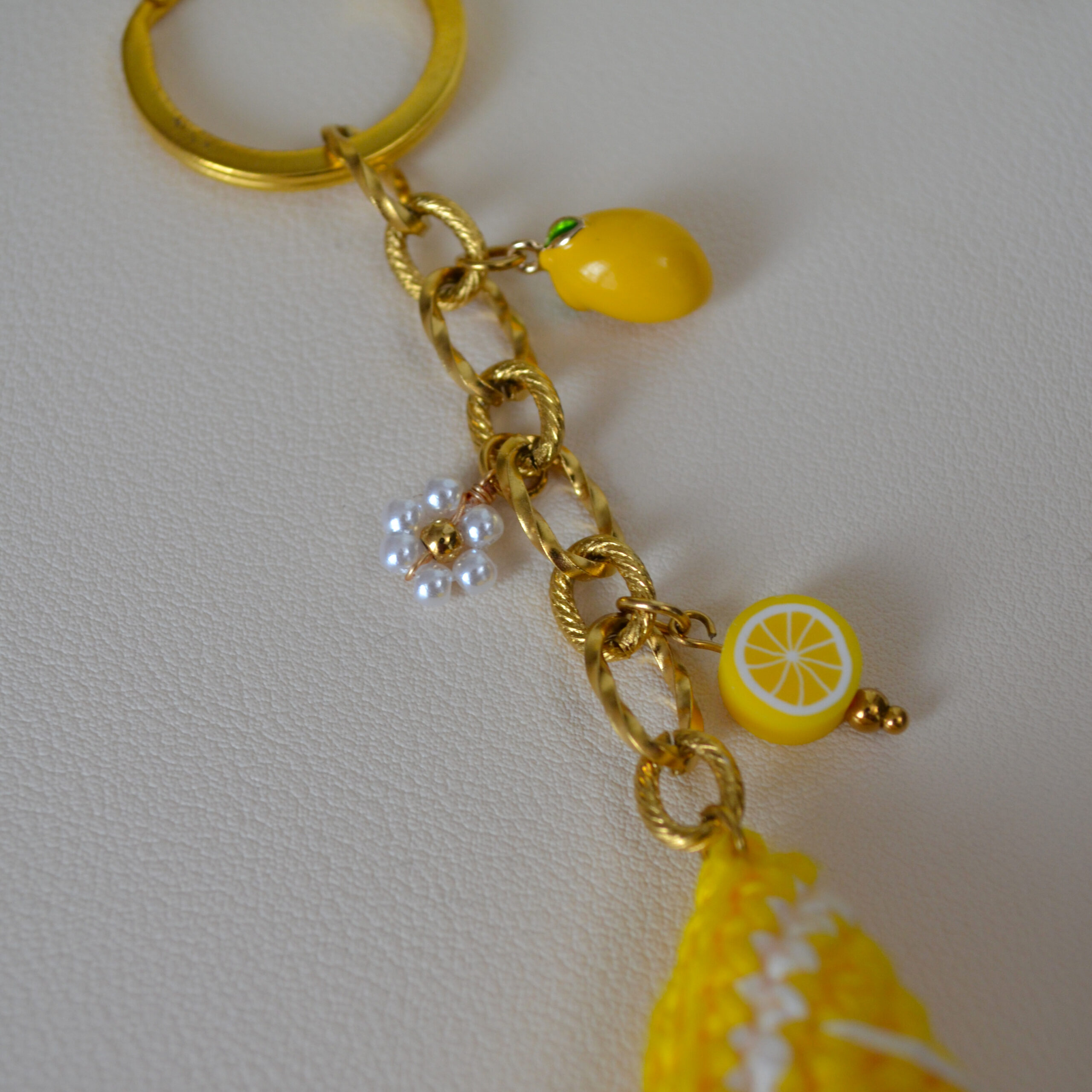 Porte-clé fruité et bijou de sac - Dolce Agrume