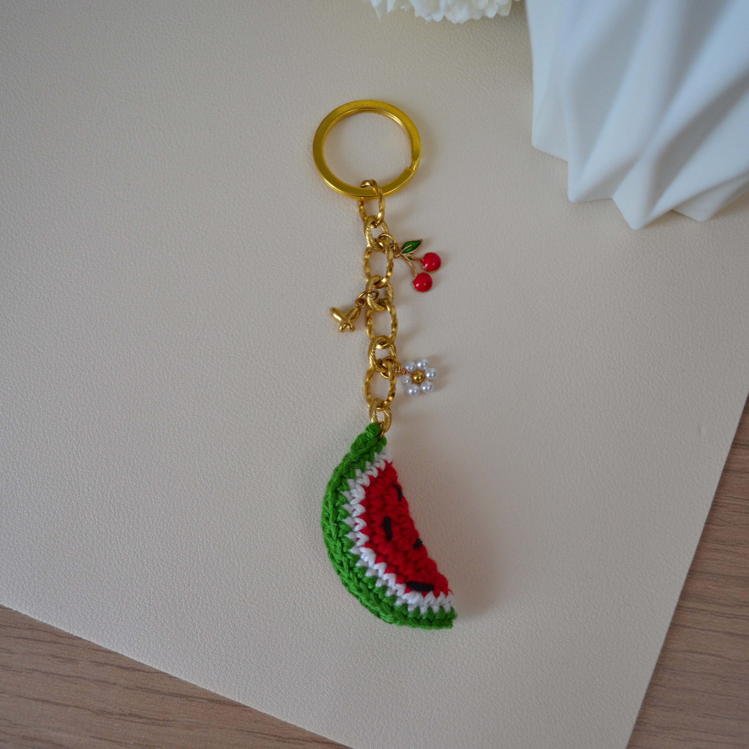 Porte-clé fruité et bijou de sac - Dolce Agrume
